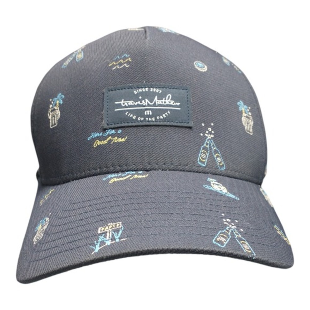 PGA Travis Mathew TPC Tampa Bay Golf Hat Mens One Size Navy 110 Flexfit Snapback